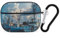 Shrimp Boats Docked in Pier Earphone Case PC Bluetooth Earbud Cove Headphone Cases Compatible with Airpods Pro Black-style