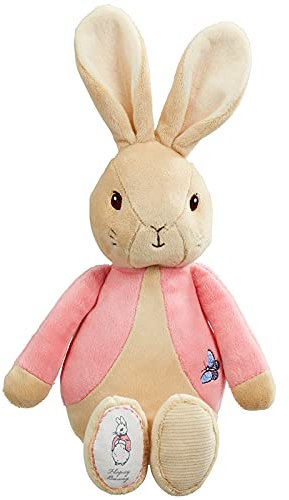 Rainbow Designs Peter Rabbit My First Flopsy Bunny - Cuddly Soft Toy for Babies and Toddlers