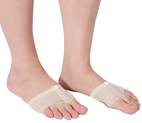 Tanz Pad Schuhe, Schützen Ballett Bauchtanz Fuß Thongs Dance Paw Pad Schuhe halbe Sohle zum Tanzen(S)