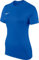 Nike Park VII Jersey SS Maillot Femme, Royal Blue/White, FR : S (Taille Fabricant : S)