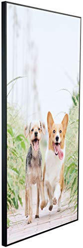 Ecowelle Infrarotheizung mit Bild | 750 Watt | 60x120 cm | Infrarot Heizung| | Made in Germany| b 99 laufende Hunde