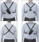 REWIRE SECURITY Centre Chest Harness For RX Brand Body Worn Cameras | Allows Easy Hands-Free Filming | Suitable For Doorman, Security Guard, Solo Worker, Police | Waterproof, Long-Lasting & Durable