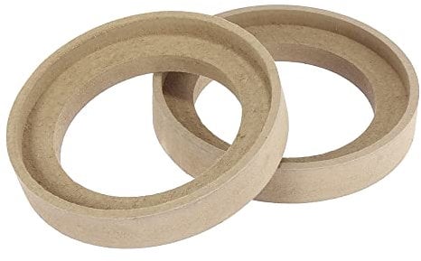 X AUTOHAUX Pair Car Speaker Ring Spacer Recess 77mm ID for 3.5 Inch Speaker