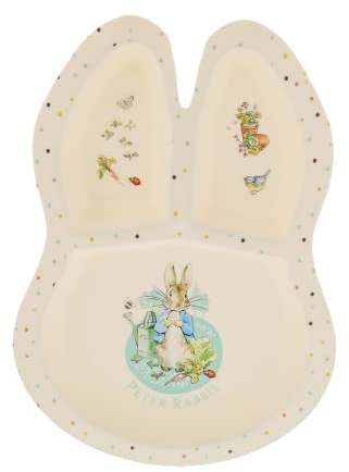 Beatrix Potter Peter Rabbit Plate Picnic and Outdoor