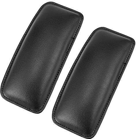 Aublinto 2 Stück Auto Center Console Kniekissen Soft Pad,Universal Auto Kniepolster Auto Beinauflage Pad Auto Kniestützkissen Auto Mittelkonsole Kniekissen,zur Linderung von Knieschmerzen