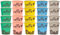 Lot de 100 gobelets en papier 75 ml en carton biodégradable pour boissons chaudes et froides, café, orge, thé, eau grain de café (taupe, 100)