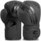 SAWANS Boxhandschuhe für Kinder, Training, MMA, Jungen und Mädchen, 2 Unzen, 4 6 Unzen, Sparring, Kickboxen, Boxsack, Muay Thai, Kampfsport, Jugend, Junior (Schwarz, 6 Unzen)