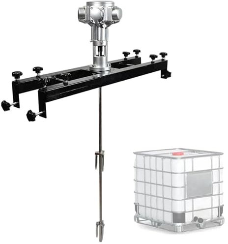 Air Agitator for IBC Tank,1000L 1/2HP 3/4HP 1HP Pneumatic Tank Mixer Machine, Pneumatic Air Agitator Paint Mix Tool, Liquid Paint Mixer Stirring (S300)