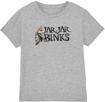 Star Wars Boy's Jar Binks Unisex Kids T Shirt