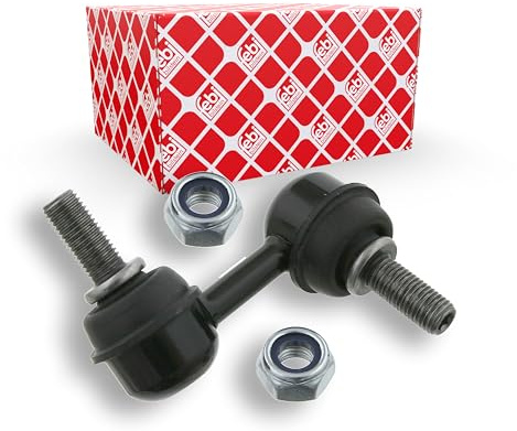 febi bilstein 24949 Verbindungsstange mit Sicherungsmuttern, 1 Stück | Kompatibel mit: HONDA CIVIC VII Coupe, CIVIC VII Hatchback, CIVIC VII Stufenheck, CR-V II, FR-V, STREAM