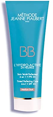 JEANNE PIAUBERT L'HYDRO-Active BB Cream Medium Dark 50ML Unisex Adulto, Beige, 50 ml