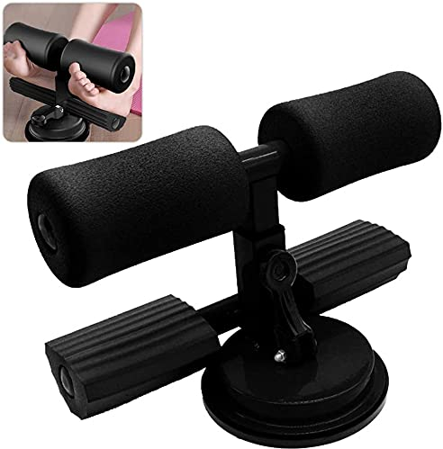 Portable Sit Up Bar, Taozoey Sit Up Assistant, Sit-Up Aids, Sit-Up Hilfen, Sit-Up Bar Accessories, Adjustable Sit Up Bar, Multifunktionale Training Abdominal Muscles (Schwarz)