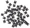 50 Stück 2,54 mm Jumper Cap Mini Short Circuit Cap Steckverbinder