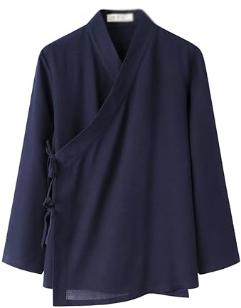 KIPPOT Tai-Chi-Han-Anzug-Oberteil Übendes Geschicklichkeits-Hemd Kung-Fu-Kleidungs-Innenschicht Chinesischer Stil Übende Kampfkunst-Uniform einfach