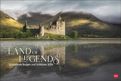 Land of Legends - Kalender 2024 - Heye-Verlag - Fotokalender - Wandkalender mit atemberaubenden Aufnahmen - 58 cm x 39 cm