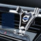 LAVIYE Handyhalterung Auto, Handy Autohalter 360° Drehbar Schwerkraft Handyhalter Auto KFZ Handy Halter für Volvo XC70 (Typ P24) 2007-2013 2014 2015 2016,B Silver