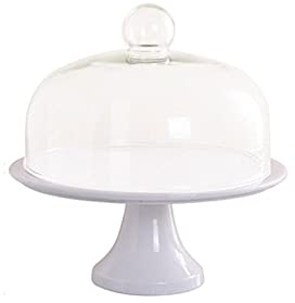 Soporte para Tartas Bandeja de pastel Pantalla de pan de tapa con tapa de vidrio Tapa de frutas Tea Tea Tea Snack Pastel de pastel for festival de fiesta de bodas Bandejas para Tartas ( Size : C )