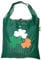 ECO CHIC Lightweight Foldable Reusable Shopping Bag Water Resistant Tote Bag (Tourist Collection Ireland)