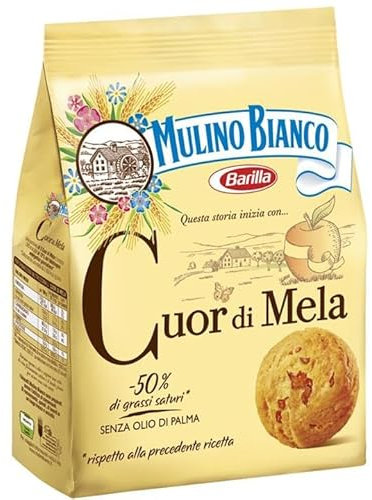 MUL.B. BISCOTTI GR.300 CUOR DI MELA (PACK 6 CONFEZIONI)