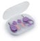 melii 4 Piece Nail Care Set with Storage Case, Safe and Easy to Use, Nail Kit Includes Nail Trimmer, Nail Scissor and Two Nail Files for Babies, Toddlers, Kids & Adults - Cat