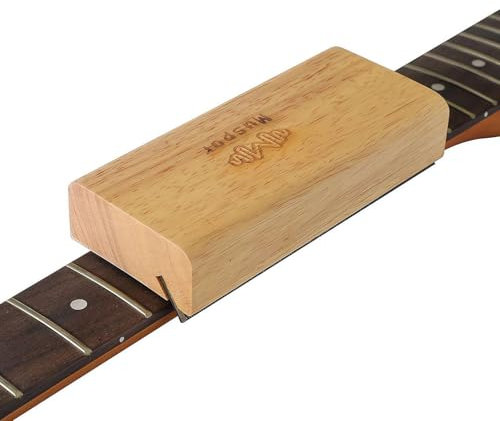 Upgraded Guitar Fret Beveled File With Radian 35°/90° Angled Dual-wire Chamfer