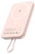 ASPERX Power Bank - Power Bank 10000 mAh, senza fili, USB C, ingresso e uscita, colore: Rosa
