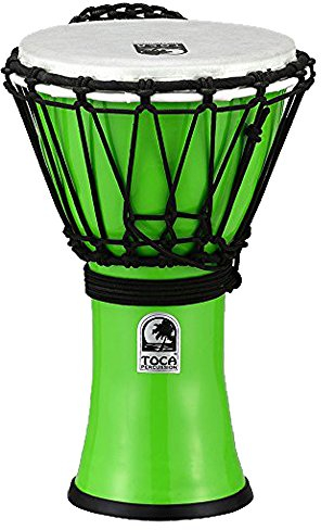 TOCA TO803313 Djembe Freestyle Colorsound Pastel 7'' Pastel Green TFCDJ-7PG