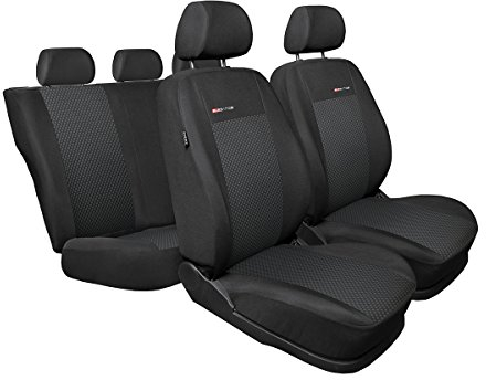 Mossa - Maßgeschneiderte Sitzbezüge Auto kompatibel mit Seat Leon I Hatchback (1999-2005) - Autositzbezüge Schonbezüge für Autositze - E3