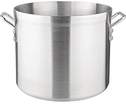 Vogue Deep Boiling Pot 22.7Ltr 286mmx330mm Aluminium Stockpot Saucepan