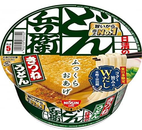 NISSIN Cup Noodles Donbe Kitsune Udon East Ramen 96g×12 Japan