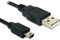 Delock Kabel USB 2.0-A > USB mini-B 5 Pin 1 m Stecker / Stecker