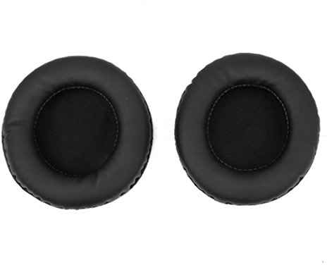 Ein paar schwarze Ersatz Ohrpolster für Sony MDR-DS7000 RF6000 MDR-MA300 CD470 Kopfhörer 95 MM