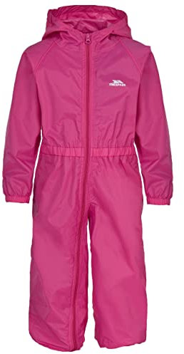 Trespass Babies Waterproof Rain Suit Gerbera 12-18 Months Pink Parka