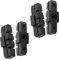 P4B | 4 Stück Hydraulik Power Pads für Magura in Schwarz - 50 mm | Geräuscharme Bremsbeläge für Magura Felgenbremse