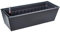 Gabioka flowerbox 60cm DE Luxe mit Wasserstandsanzeige und Wasserspeicher Blumenkasten/Gewürzlinge/Gartendeko/Pflanzkasten für Gabionen und Zäune aus Doppelstabmatten (1, anthrazit bepulvert)