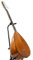 Melody Saz Baglama kisa kol mit Tasche, Braun