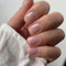 Sethexy Minimale Linie Falsche Nägel Press on Nails Kurz Square 24Pcs Acryl Nägel zum Aufkleben für Frauen und Mädchen