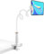 SIXIUDIA Tablet Móvil Multiángulo - Soporte con Brazo de Cuello de Cisne para Serie iPad/Nintendo Switch/Samsung Galaxy Tabs/Huawei Mediapad/Kindle Fire y Más, 98cm de Longitud en Total(Blanco)