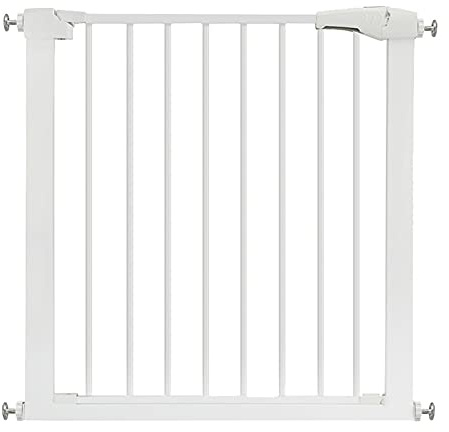 GOCHUSX Animal De Compagnie Portes, Facile Marcher À Travers Escaliers Sécurité Grille, Fermeture Automatique Maintien-Ouvert Rambarde pour Intérieur Couloir Cloison(63-70cm)