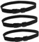 TOPPERFUN 3pcs Adjustable Trash Can Band Elastic Bag Fixing Ring for Garbage Bin Prevents Slipping Falling Fits Circumference Reusable Waste Bin Bag Fasteners