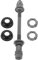 Toyvian 1 Juego Eje Trasero de Bicicleta de Eje con Rodamientos Kit Reparación para Bicicletas Accesorios Instalación y Compatible con Varios