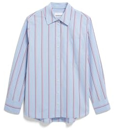 ARMEDANGELS Damen Bluse aus Bio-Baumwolle Stripe Loose Loose Fit