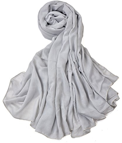 Miobo XXL Damen Stola Schal Unifarbe 220x 140 CM in verschiedenen Farbe aus Viskose 39