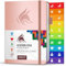 Clever Fox Tagesplaner - Bester Agenda & Tageskalender zur Steigerung deiner Produktivität, Zufriedenheit und Ziele - Persönlicher Tagesorganisator - A5, Undatiert - Roségold (Englisch)