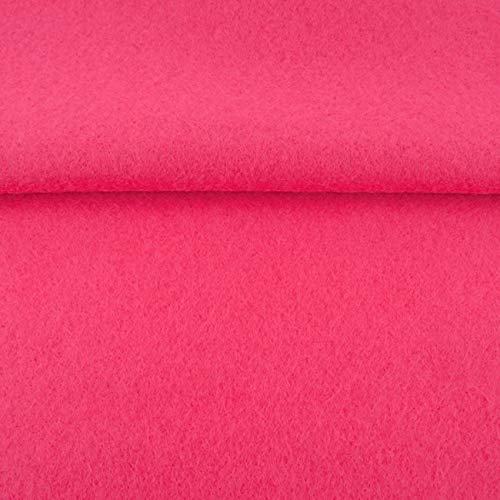 Stofftreff Santi Bastelfilz-Platten-20 cm x 30 cm in 36 Farben-Stückware (Pink)