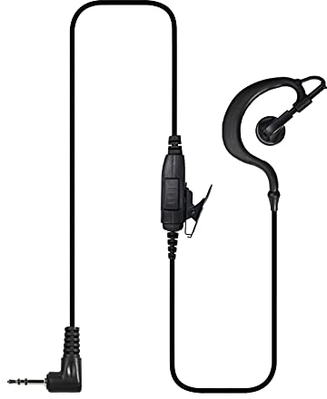 Hoornie G-Form Funkgerät Headset | In-Ear Ohrhörer | Für komplette Motorola TLKR Serie/Motorola Talkabout. TLKR-T60, TLKR-T61, TLKR-T62, TLKR-T72, TLKR-T80, TLKR-T81, TLKR-T82 TLKR T-92 H2O