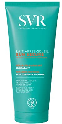 SVR - Sun Secure Lait Crépitant SPF50+ - Lait solaire hydratant invisible – Très haute protection UVA, UVB, lumière visible & infrarouge – Peaux sensibles – Niacinamide, Vitamine E – 200 ml