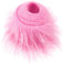 10cmx150cm Flauschige Kunstpelzband Kunstfell Band Fellstoff,Furry Faux Pelz Stoff Dekoband Zierband Plüsch Trim Plüschstoff Plüschband Borten Bänder zum Nähen Nähen Kleidung Weihnachtsdeko,Rosa