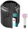WYWY.Wide Coperchio filtro esterno magnetico compatibile con asciugacapelli Dyson Supersonic HD01 HD03 HD08 HD15, parti di ricambio per la Gabbia del Filtro Asciugacapelli (Grigio)