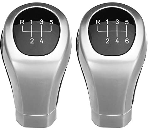 5/6-Gang-Schaltgetriebe Schaltknauf Schalthebelgriff für BMW 1er E81 E87 E87-LCI E88 E82